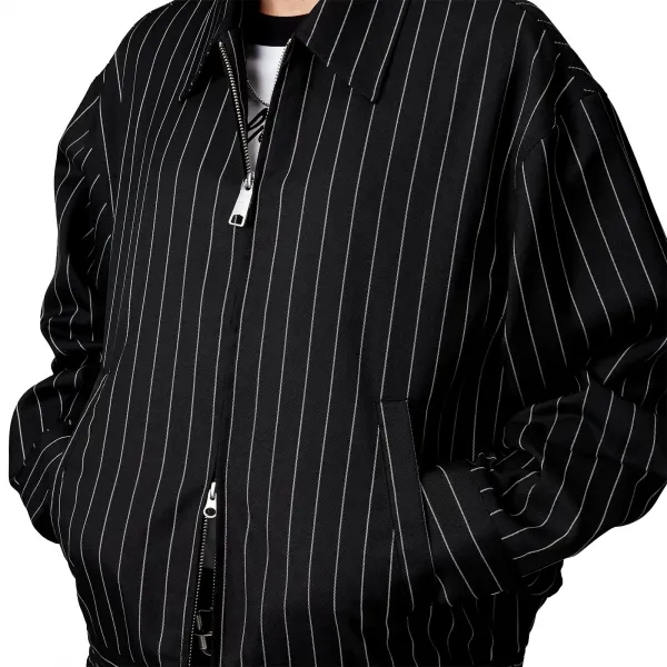 Carhartt WIP Seaton Stripe Jacket W "Black" (I034449-2MBXX)