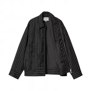 Carhartt WIP Seaton Stripe Jacket W "Black" (I034449-2MBXX)