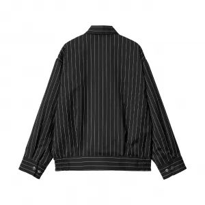 Carhartt WIP Seaton Stripe Jacket W "Black" (I034449-2MBXX)