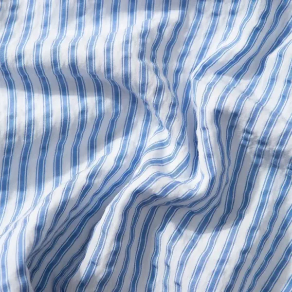 Edmmond Studios The Lobby Shirt "Plain Blue" (125-10-10550)