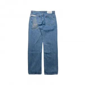 Pleasures Believe 5 Pocket Pants "Denim Indigo" (P25SP048-INDIGO)