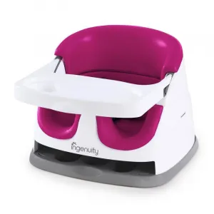 INGENUITY Podsedák na stoličku 2v1 Baby Base™ Peony 6m+ do 22kg
