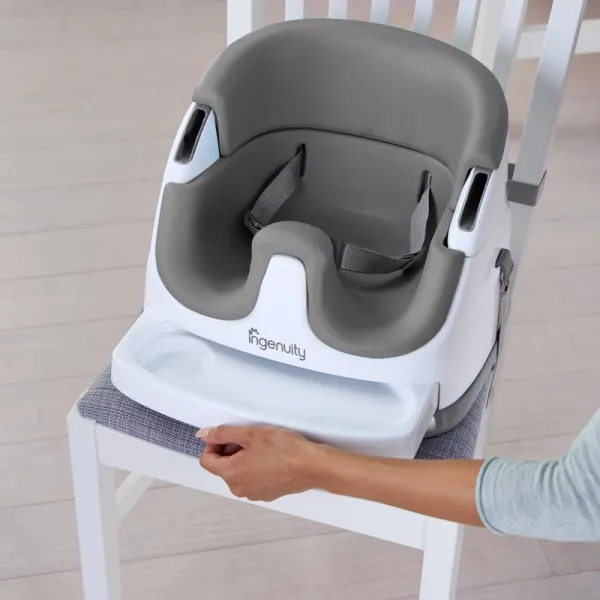INGENUITY Podsedák na stoličku 2v1 Baby Base™ Peony 6m+ do 22kg
