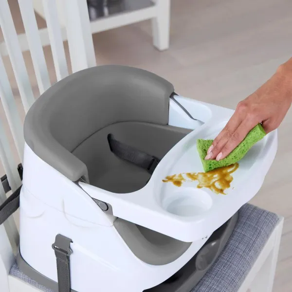 INGENUITY Podsedák na stoličku 2v1 Baby Base™ Peony 6m+ do 22kg