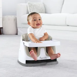 INGENUITY Podsedák na stoličku 2v1 Baby Base™ Peony 6m+ do 22kg