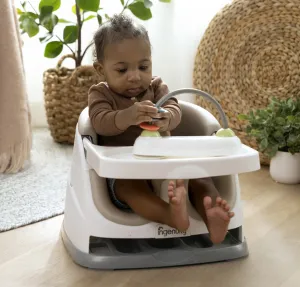 INGENUITY Podsedák na stoličku 2v1 Baby Base™ Peony 6m+ do 22kg