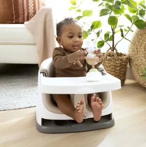 INGENUITY Podsedák na stoličku 2v1 Baby Base™ Peony 6m+ do 22kg