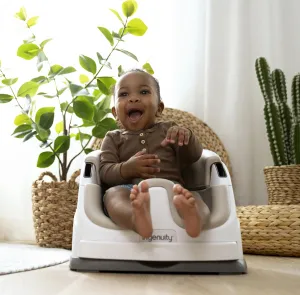 INGENUITY Podsedák na stoličku 2v1 Baby Base™ Peony 6m+ do 22kg
