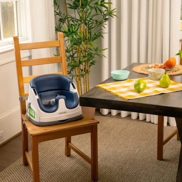 INGENUITY Podsedák na stoličku 2v1 Baby Base™ Peony 6m+ do 22kg