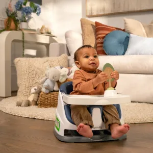 INGENUITY Podsedák na stoličku 2v1 Baby Base™ Peony 6m+ do 22kg