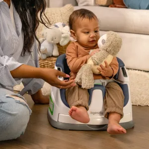 INGENUITY Podsedák na stoličku 2v1 Baby Base™ Peony 6m+ do 22kg