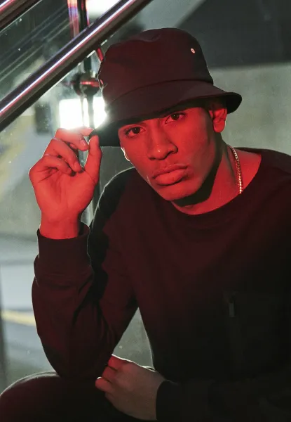 Nylon Bucket Hat Black