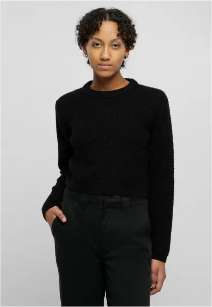 Women's short sweater UC - black