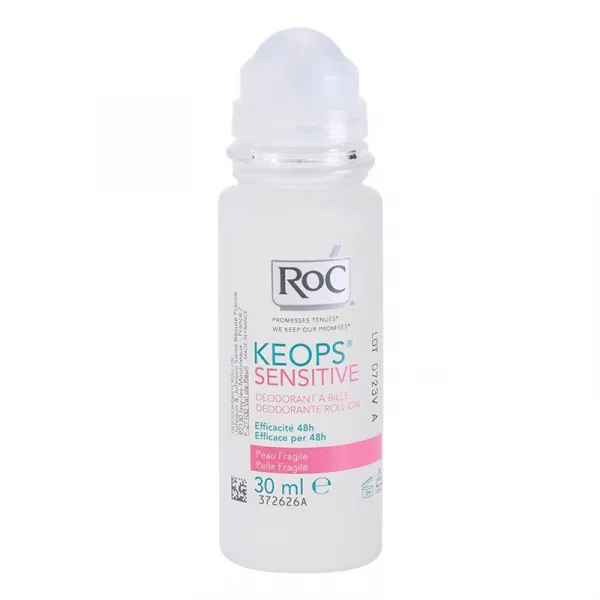 RoC Keops Sensitive dezodorant roll-on pre citlivú pokožku 48h 30 ml