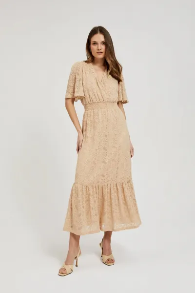 Marisse Women's Dress L-Su-4320 Beige