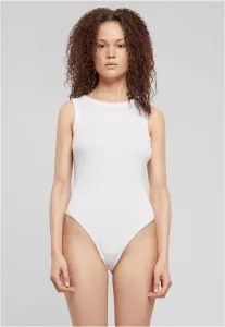 Women's Rib Tank Body - White