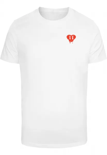 Men's T-shirt Smiley Drip - white