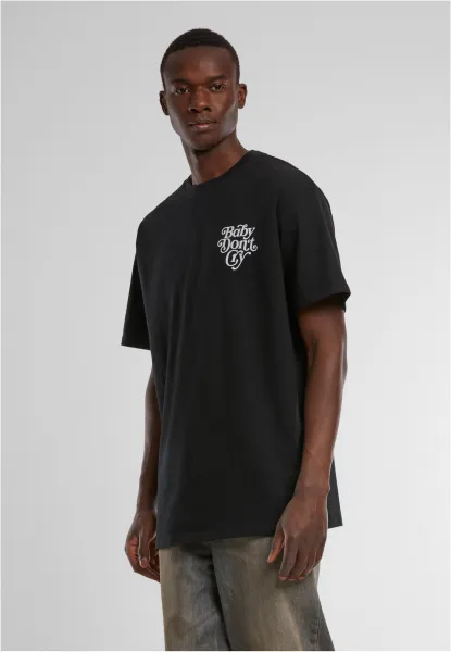 Men's T-shirt Baby Don't Cry Oversize black