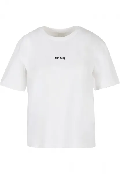 Women's T-shirt Girl Gang white