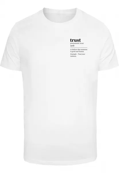 Men's T-shirtTrust Definition white