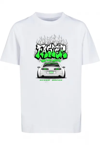 Children's T-shirt Faster Than Your Average white