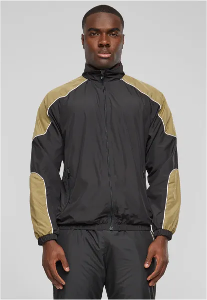 Men's Piped Track Jacket black