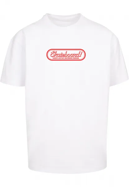 Men's T-shirt The Skateboard Magazine white