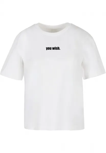 Women's T-shirt You Wish white