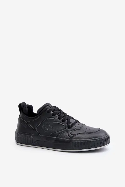 BIG STAR SHOES Pánske Tenisky Z Eko Kože Big Star