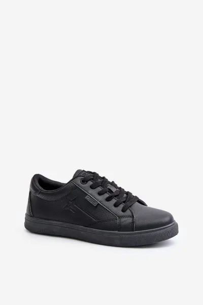 BIG STAR SHOES Pánske Tenisky Z Eko Kože Big Star