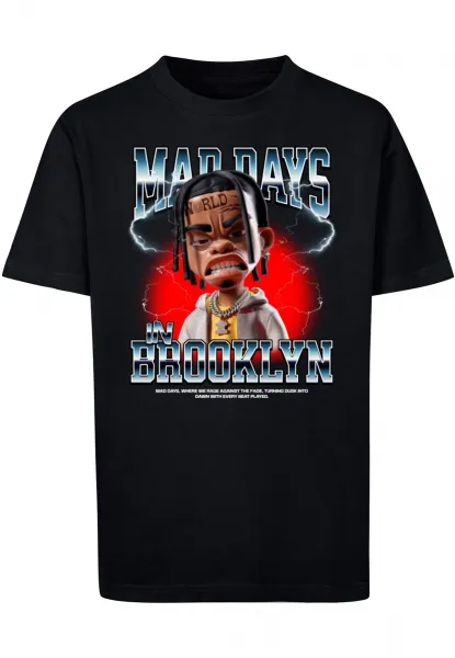 Children's T-shirt Mad Days In Brooklyn black