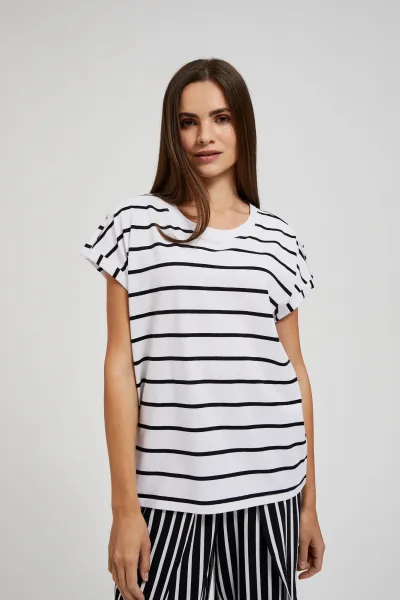 Marisse Women's Blouse L-Ts-4424 White