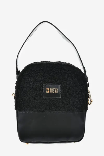 Small women's handbag Big Star black