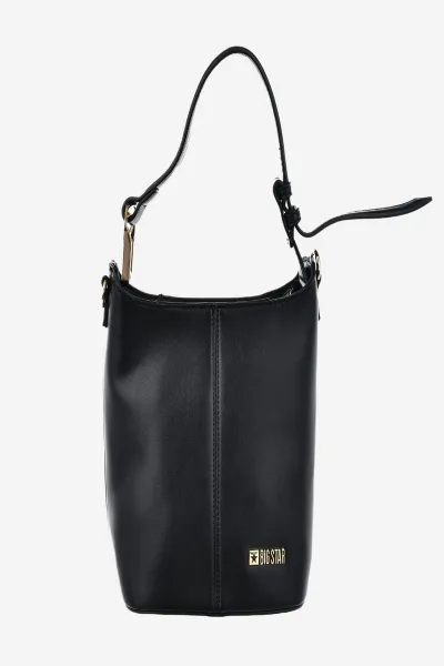 Women's small handbag made of eco leather Big Star black