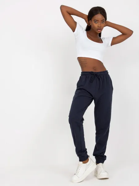 Sweatpants-B-006.58-navy blue