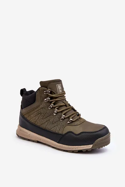 BIG STAR SHOES Dámska izolovaná khaki veľká hviezda