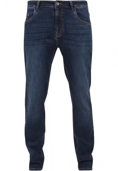 Men's stretch jeans navy blue