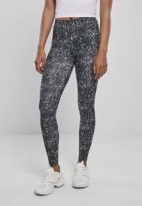 Women's Leggings AOP Black/White