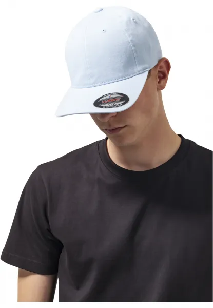 Clothing Flexfit washed cotton daddy's hat light blue