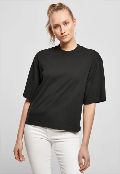 Women's Organic Oversized T-Shirt in Black