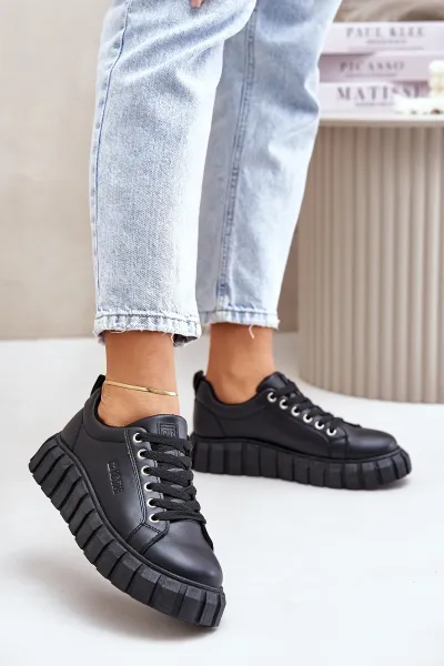 BIG STAR SHOES Zateplené Dámske Sneakersy Big Star