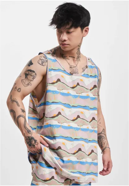 Men's tank top Sunrise beige