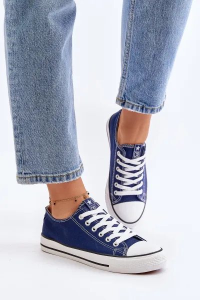 Boto Dámske klasické tenisky Ecoma Navy Blue