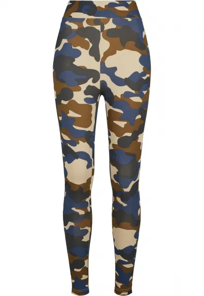 Women's Summer Olive Camo High-Waisted Camo Leggings
