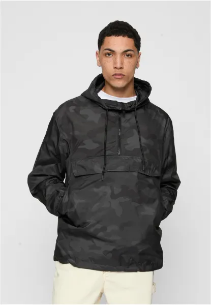 Camo Pull Over Windbreaker darkcamo