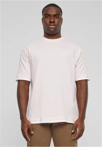 Men's T-Shirt DEF Visible Layer - Pink/White