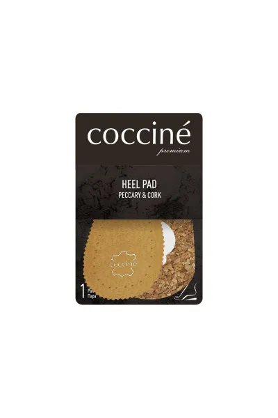 Coccine Kokcín korkový béžový háčiky pekari koža