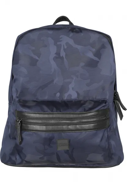 Camo Jacquard Navy Mask Backpack