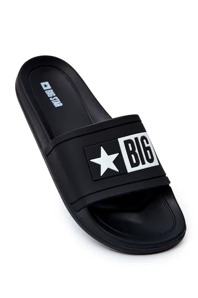 Pánske šľapky Big Star Contrast logo