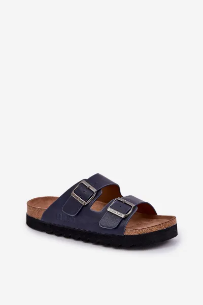 BIG STAR SHOES Ľahké Pánske Sandále S Prackami Eko Koža Big Star